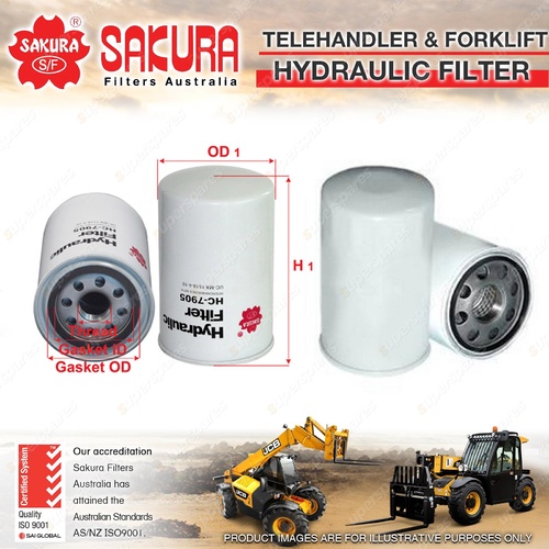 Sakura Telescopic Handler Hydraulic Filter for J.C.Bamford TH530-120 TH530-95