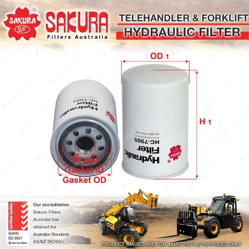 Sakura Telescopic Handler Hydraulic Filter for J.C.Bamford TH525 TH530 TH540B