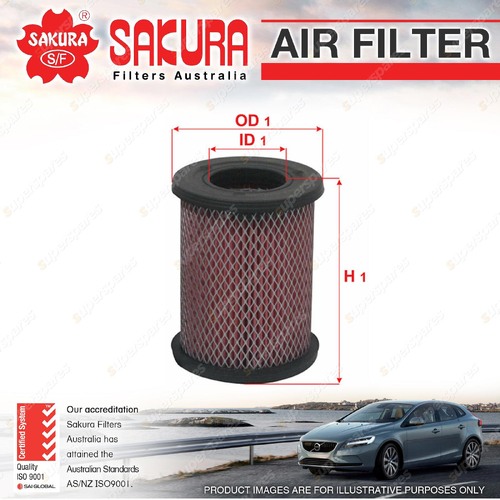 Sakura Air Filter for Nissan Navara D22 2.7L 3.2L Diesel Refer A1417