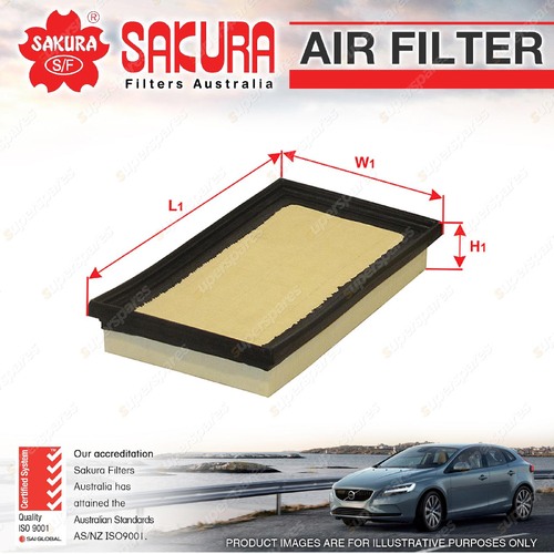 Sakura Air Filter for Kia Rio BC Petrol 1.5L 07/00-07/05 Refer A1451