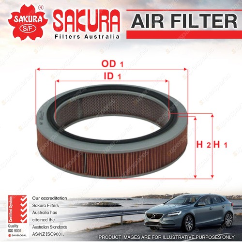 Sakura Air Filter for Mitsubishi Triton ME MF MG MH MJ 2.6L Refer A330