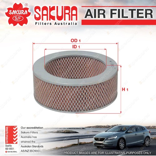 Sakura Air Filter for Mitsubishi Pajero NA NB NC ND 2.6L Refer A356