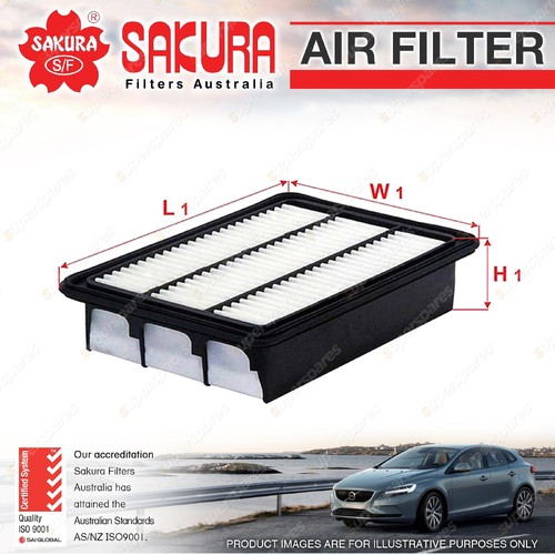 Sakura Air Filter for Hyundai Santa Fe CM 2.2 2.7 3.3L TD Refer A1543