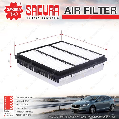 Sakura Air Filter for GREAT WALL X240 Hover Petrol 4Cyl 2.4L 07/09-on