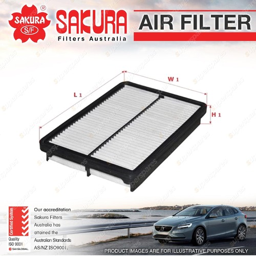 Sakura Air Filter for Hyundai Santa Fe 2.2L CRDi DM Turbo Diesel 4Cyl D4HB DOHC