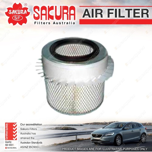 Sakura Air Filter for Mazda T4100 4.1L ZB Diesel 6Cyl DI OHV 12V 07/81-1991