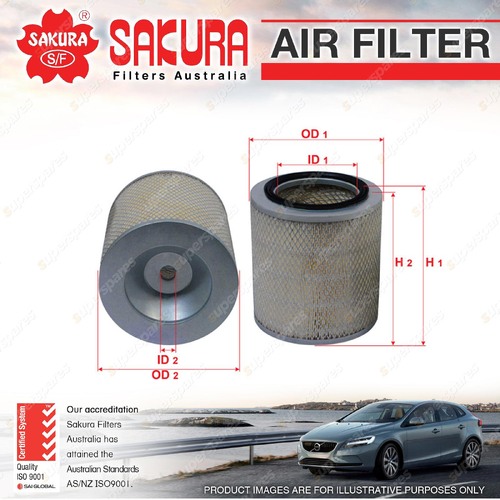 Sakura Air Filter for Ford Trader 409 509 SL 811 TF 4HG1 TM Diesel 4Cyl