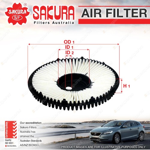 Sakura Air Filter for Mitsubishi Lancer CB CC Petrol 1.5L Refer A1211