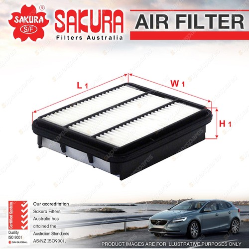 Sakura Air Filter for Mitsubishi FTO Galant HJ1 2 HJ 3 4 Nimbus UF 2.0 2.4L V6