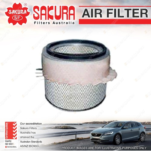 Sakura Air Filter for Isuzu NKR57 NKR58 3.3L 3.6L Diesel 4Cyl Refer A334