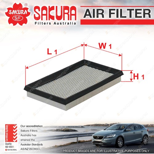 Sakura Air Filter for Subaru Liberty BC5 RX AC5 Petrol 4Cyl Refer A345