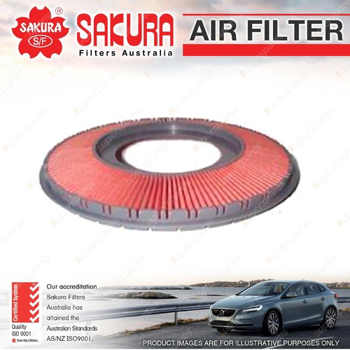 Sakura Air Filter for Mazda 323 1.6L BF Petrol 4Cyl B6 Carb SOHC 8V 10/89-1995