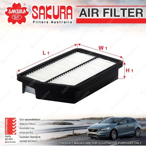 Sakura Air Filter for Daewoo Tacuma U100 2.0L 4Cyl Petrol NA 2000-2003