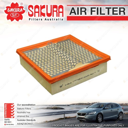 Sakura Air Filter for Mercedes Benz E300D W124 3.0L 6Cyl Diesel 1993-1994