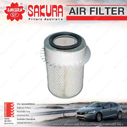 Sakura Air Filter for Nissan Urvan E24 2.3L 2.5L 4Cyl Diesel INJ 1985