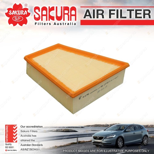 Sakura Air Filter for Skoda Roomster 5J BSW 1.9L 4Cyl Diesel 2007-2010