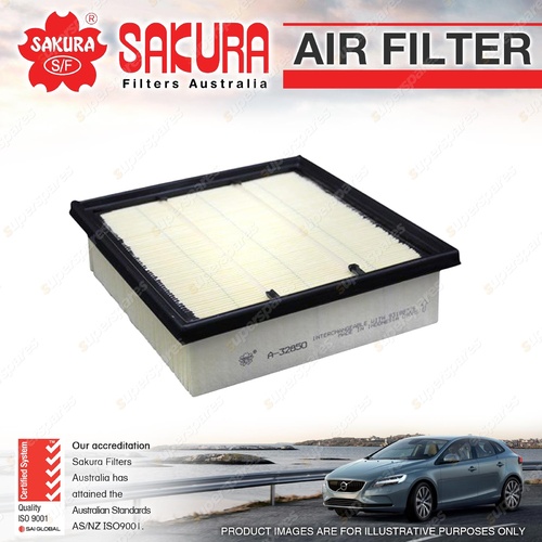 Sakura Air Filter for Opel Corsa SL A14XER 1.4L 4Cyl Petrol 09/2012-On