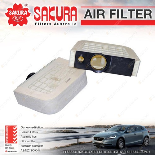 Sakura Air Filter for Volkswagen Touareg CR CVMC DENA 6Cyl 3.0L Diesel