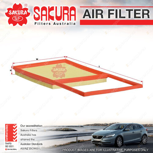 Sakura Air Filter for MG MG3 1.5L 15S4U I4 16V DOHC Hatchback 2011-On