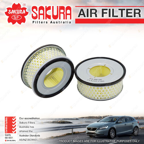 1 x Sakura Air Filter - FA-88130 Height 49.4/46mm OD 112/120mm ID 53mm