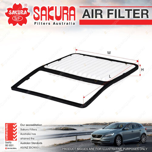 Sakura Air Filter for Subaru Dex 1.3L K3VE I4 16V DOHC VVT Hatchback 2008-2012