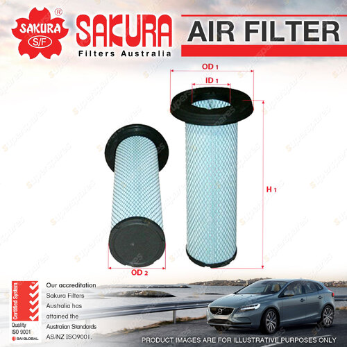 Sakura Air Filter for Foton Aumark BJ1078 1079 1099 3.8L CUM ISF 2013-On 362mm