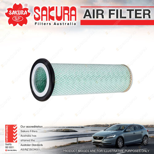 Sakura Air Filter for Nissan UD CK 10 11 6.8L ND6 I4 8V Truck 1973-1986 397mm