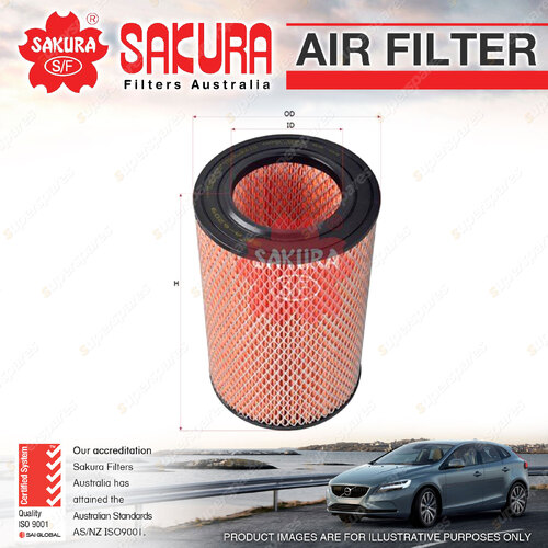 Sakura Air Filter for Mercedes Benz 220SEB W111 300SEL W109 2.2L 6.3L 1959-1972