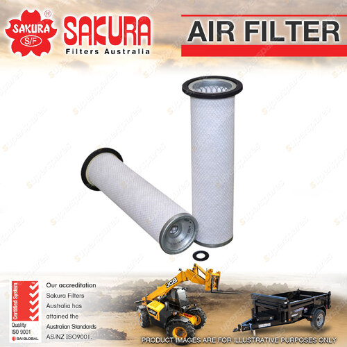 Sakura Air Filter for Fiat FE12 FL4M 3.7L 2.6L 8041 8035 1985-1993 280.7mm