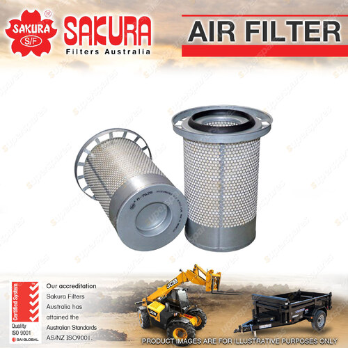 Sakura Air Filter for John Deere 6000 7000 Series 4.5L 5.9L I4 8V 00-On 310.5mm