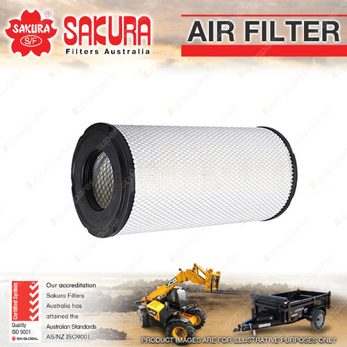 Sakura Air Filter for Case 621D IH Maxxum 125 140 MXM120 MXU115 135 Puma 423mm