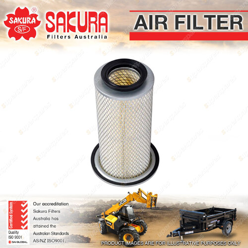 Sakura Air Filter for Kubota L4350DT 2.2L V2203-DI I4 8V OHV Tractor 91-97