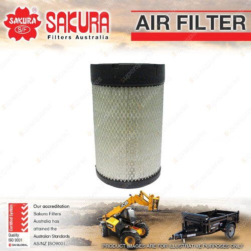 Sakura Air Filter for Bobcat S630 S650 T630 T650 3.3L V3307 I4 8V 2009-On 257mm