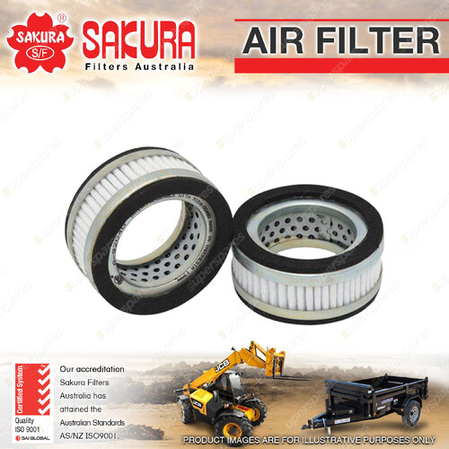 Sakura Air Filter for Kawasaki 65ZV 70ZIV-ll 70ZV 5.9L I6 12V Loader 97-08