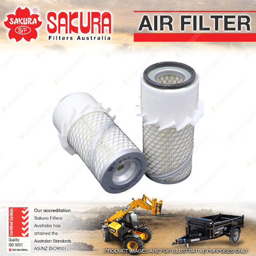 Sakura Air Filter for Bobcat 443B 0.8L I3 6V OHV Skid Steer Loader 83-86