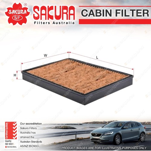 Sakura Cabin Filter for Holden Captiva CG 4Cyl V6 CAV-65180 Refer RCA194MS