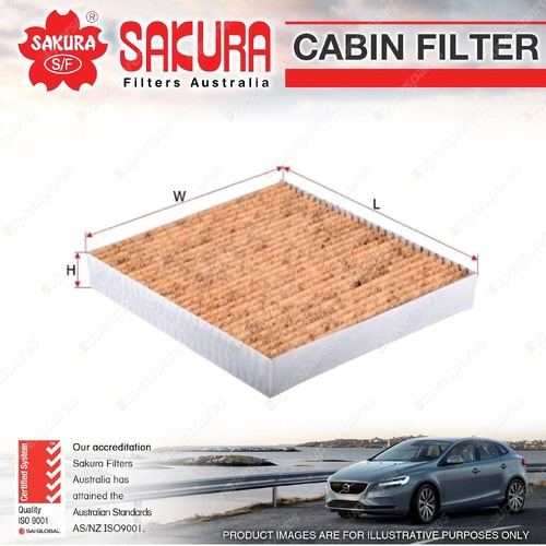 Sakura Cabin Filter for Peugeot 4007 1.6L 1.8L 4008 HDi YU JC RF 2.2L 2.4L