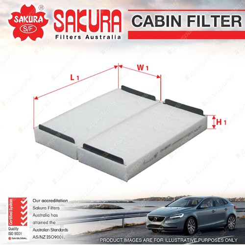 Sakura Cabin Filter for Mercedes Benz E280 E300D E320 E430 E55 S280 S320 S350