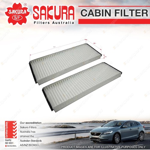 Sakura Cabin Filter for Nissan Navara D40 2.5L 4Cyl Turbo Diesel Thailand