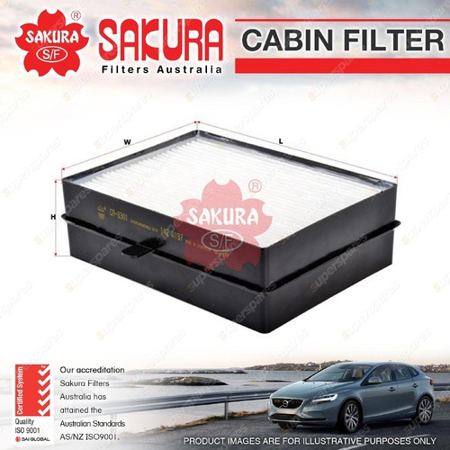 Sakura Cabin Filter for Scania P114 P124 SERIES 4 P420 SERIES 5 6Cyl