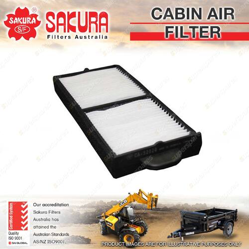 Sakura Cabin Air Filter for Yanmar SV100 2B VIO306 356B 556B 801 Excavator