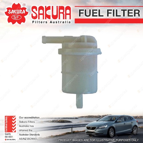 Sakura Fuel Filter for Mitsubishi Cordia AA AB AC Petrol 4Cyl 1.6 1.8L