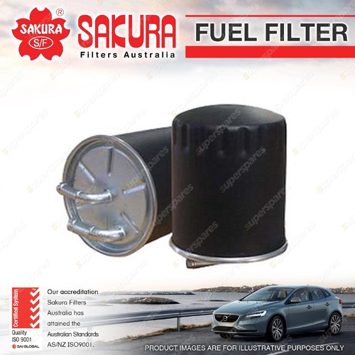 Sakura Fuel Filter for Chrysler 300C Touring V6 3.0L Turbo Diesel 6/2006-1/2012