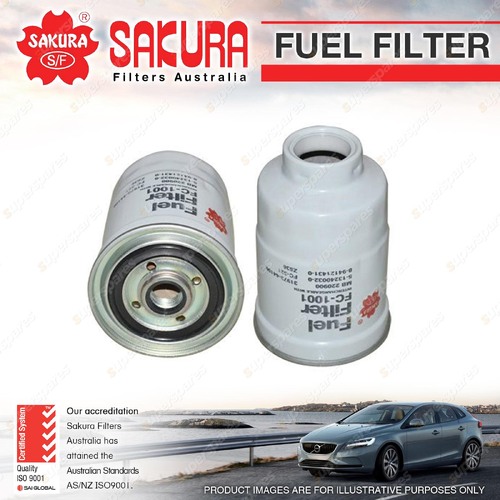 Sakura Fuel Filter for Mitsubishi Pajero NA NC ND NE NF NG NH NJ NK NL TD 4Cyl