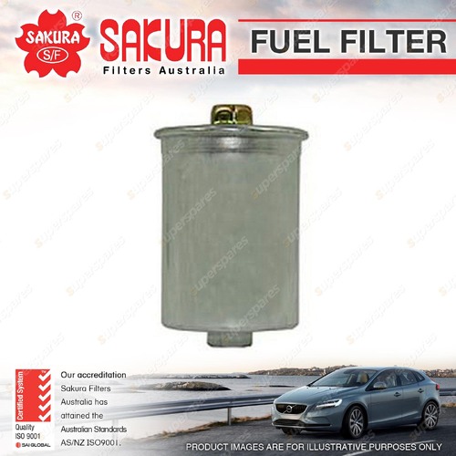 Sakura Fuel Filter for Alfa Romeo 33 4Cyl 1.4L Petrol 06/1991-04/1995