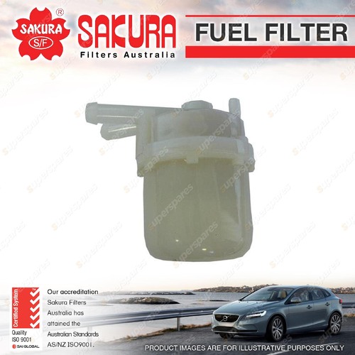 Sakura Fuel Filter for Mazda 323 Astina Protege BF BG BW Familia BG 4Cyl