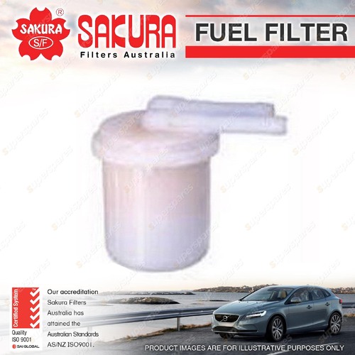 Sakura Fuel Filter for Isuzu ELF 100 ASK2F23 4Cyl 2.0L Petrol NA20 PS 1995-1999