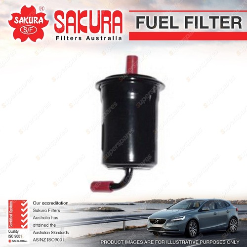 Sakura Fuel Filter for Mazda 323 Astina Protege BA Petrol V6 2.0L 1994-1999