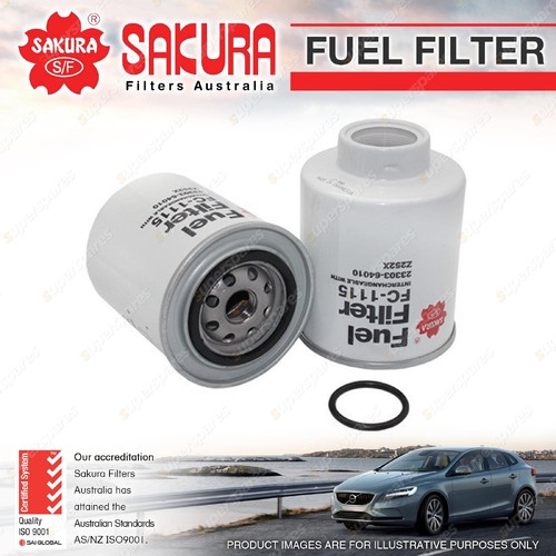 Sakura Fuel Filter for Toyota Landcruiser 70 Series BJ61 70 73 BXD20V Turbo