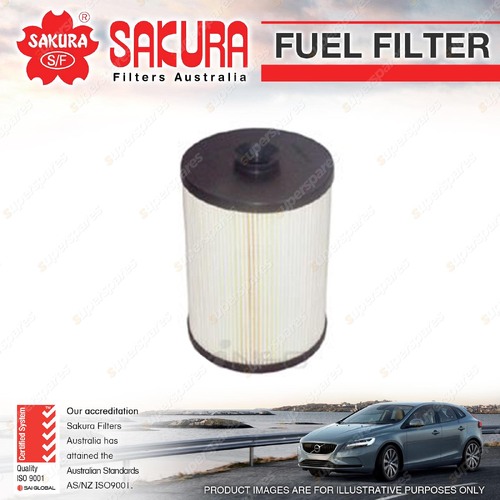 Sakura Fuel Filter for MITSUBISHI FUSO FV54J 6Cyl 12.9L Refer R2603P